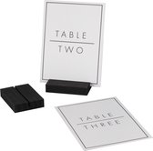 Numéros de table Zwart Wit - 12 pièces