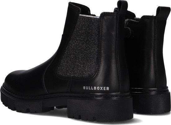 Bullboxer - Chelsea Boot - Female - Black1 - 38 - Laarzen