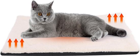 HJYIMYI 2 in 1 Kat Bed Mat, Wollig, Kattenbed, Zacht Kattenkussen