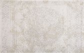 BEYKOZ - Laagpolig vloerkleed - Beige - 140 x 200 cm - Katoen