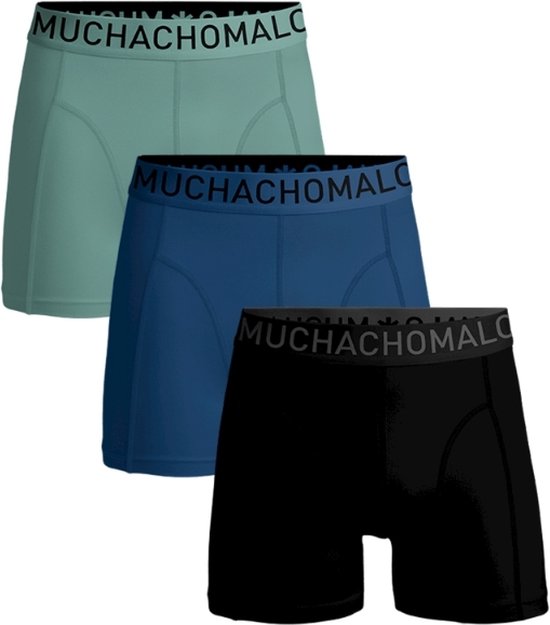 Boxers Muchachomalo pour hommes - Pack de 3 - Taille M - Microfibre - Sous-vêtements pour hommes