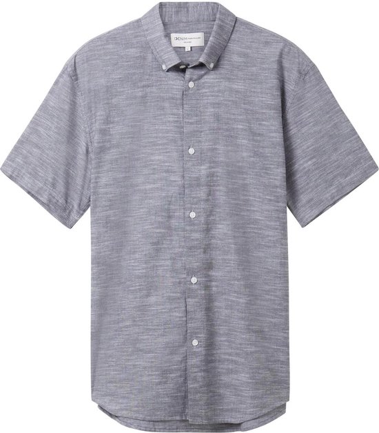 Tom Tailor Overhemd Relaxed Slubyarn Shirt 1042120xx12 29676 Mannen Maat - L
