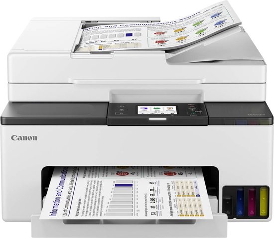 Canon MAXIFY GX2050 Multifunctionele inkjetprinter A4 Printen, Kopiëren, Scannen, Faxen ADF, Duplex, LAN, USB, WiFi, In