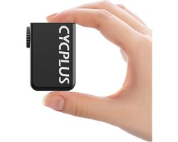CYCPLUS Tiny Cube - Draagbare Elektrische Luchtpomp voor Fietsbanden | 100 PSI | Voor Presta & Schrader | Compact & Oplaadbaar