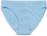 ImseVimse - Imse - sous-vêtements menstruels ado - sous-vêtements menstruels Bikini - menstruations modérées - XS - 146/152 - bleu clair