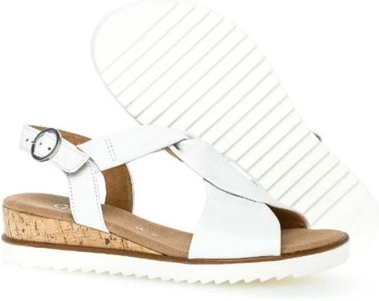 Gabor - Femme - blanc - sandales - pointure 37,5