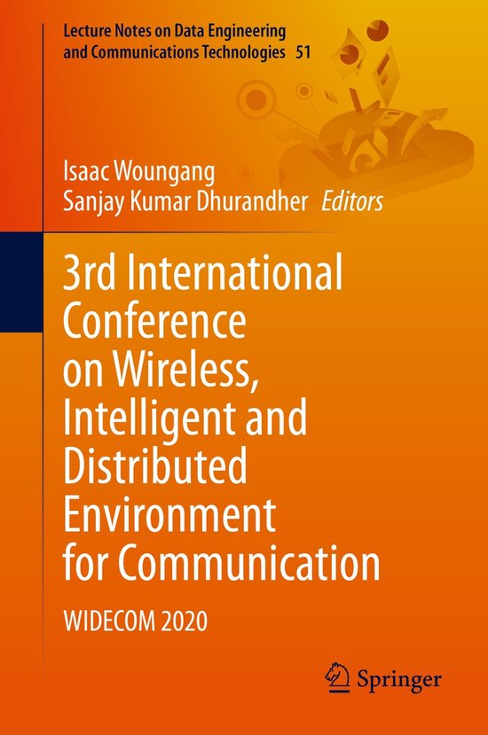 3rd International Conference on Wireless Intelligent and Dis ... - cover