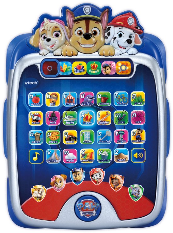 VTech Paw Patrol alfabet tablet interactief leerspeelgoed.