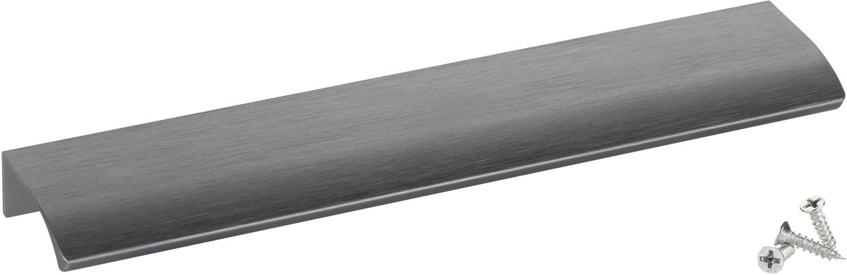 10 x Meubelgreep BLANKETT Slim Lengte 795 mm Zwart geborsteld Greeplijst van SOTECH