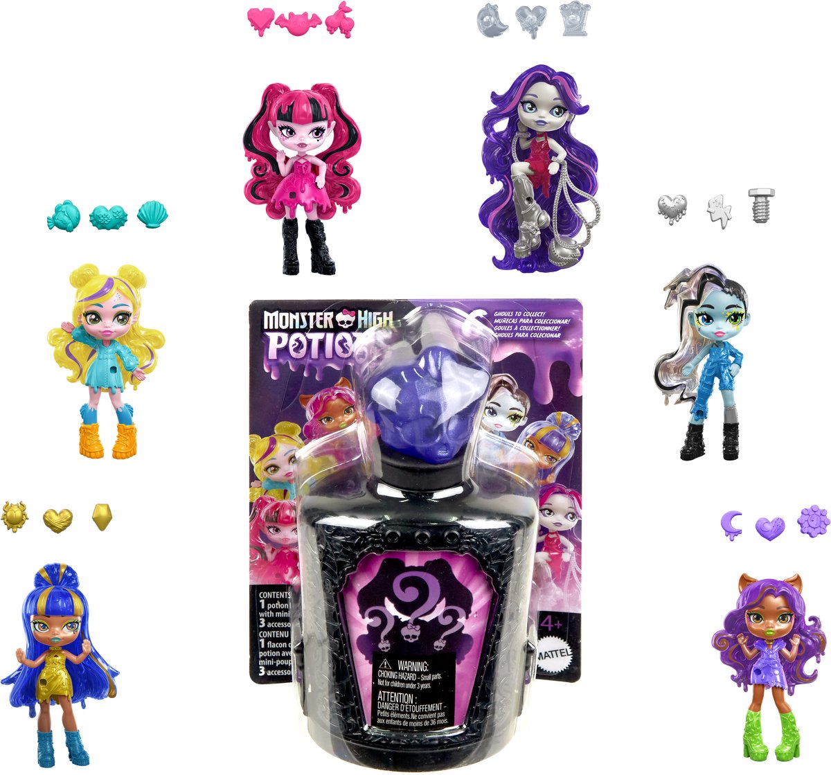 Monster High Toverdranken - Modepop - Verrassingsitem