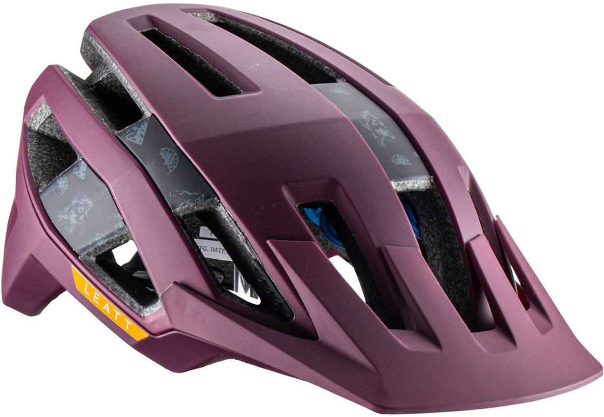 Leatt Mtb Trail 3.0 V22 Helm Paars M