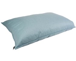 D&D Home Eden Hondenkussen - Groot Ligkussen Hond - Dubbelzijdig & Waterafstotend - Wasbare Hoes - S 100x70x10cm - Ocean Blauw
