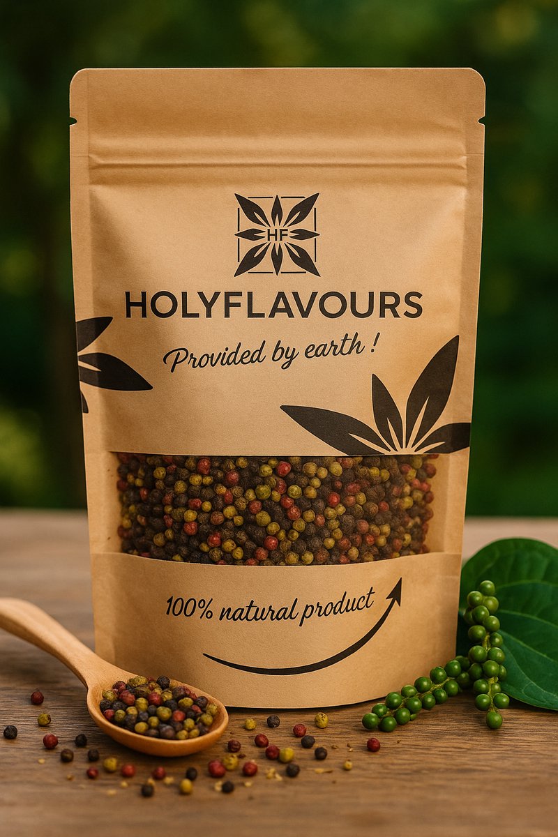 4-Seizoenen Peper India & Brazillië - 100 gram - Holyflavours