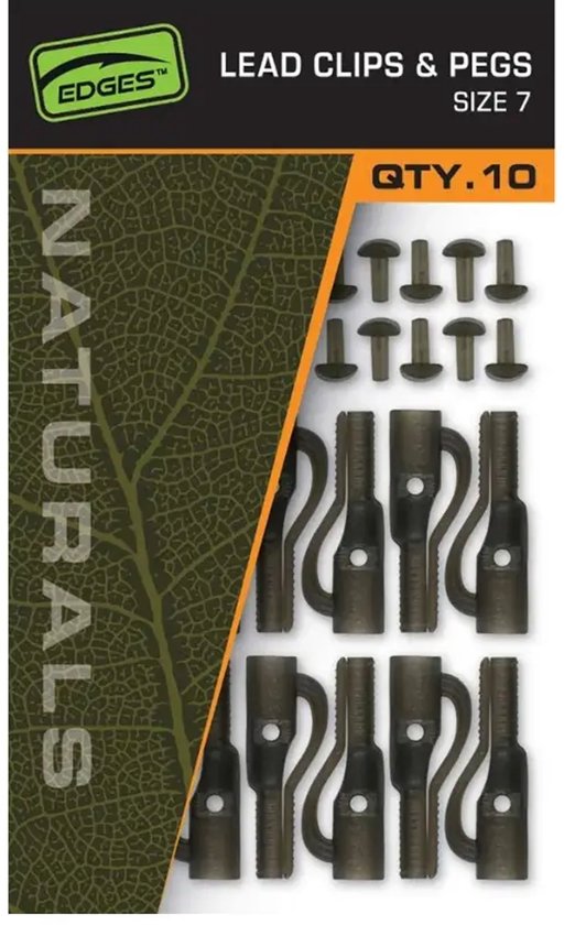 Naturals Size 7 Lead Clips & Pegs Fox — afbeelding 4