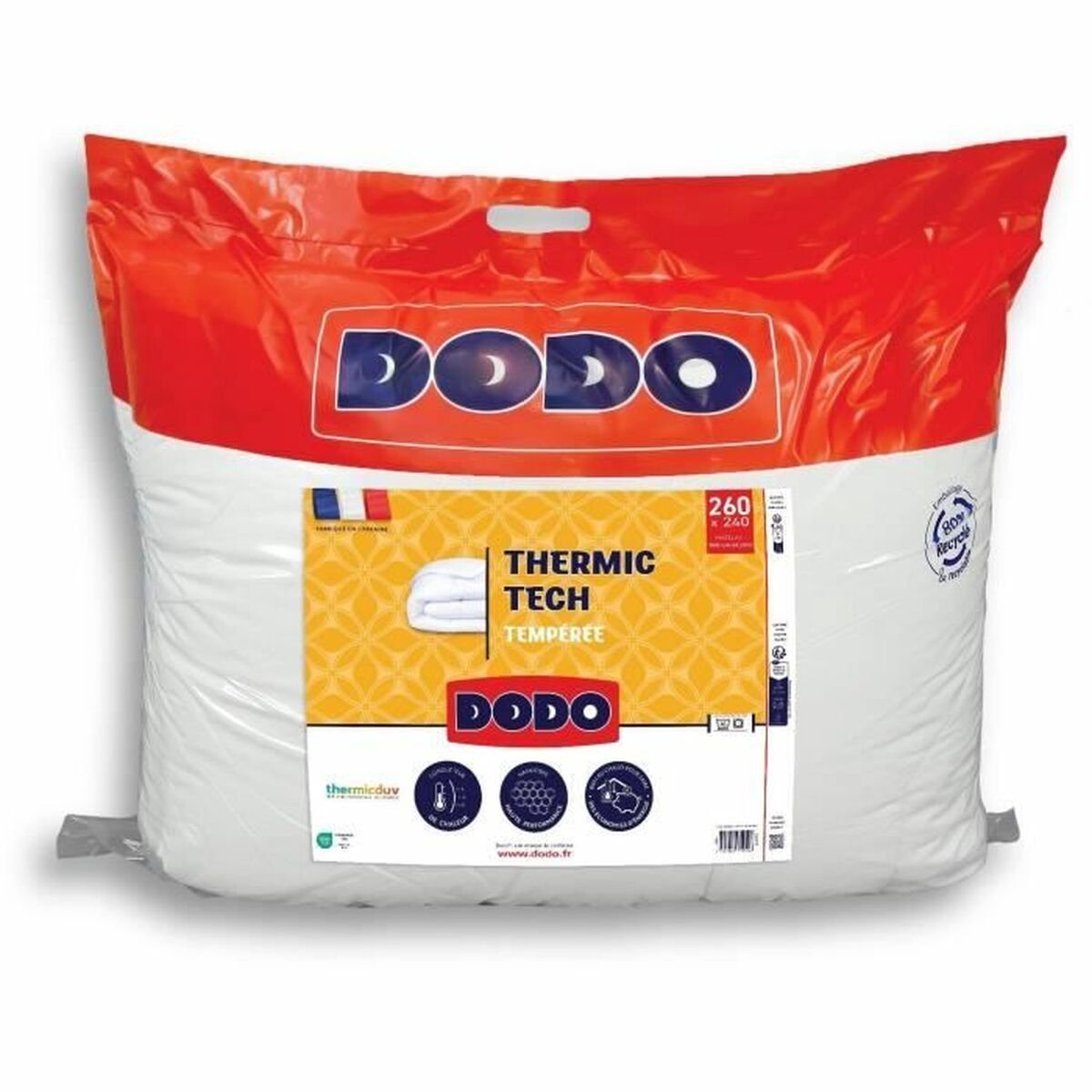Dekbed DODO THERMIC TECH Wit 250 g/m² 240 x 260 cm