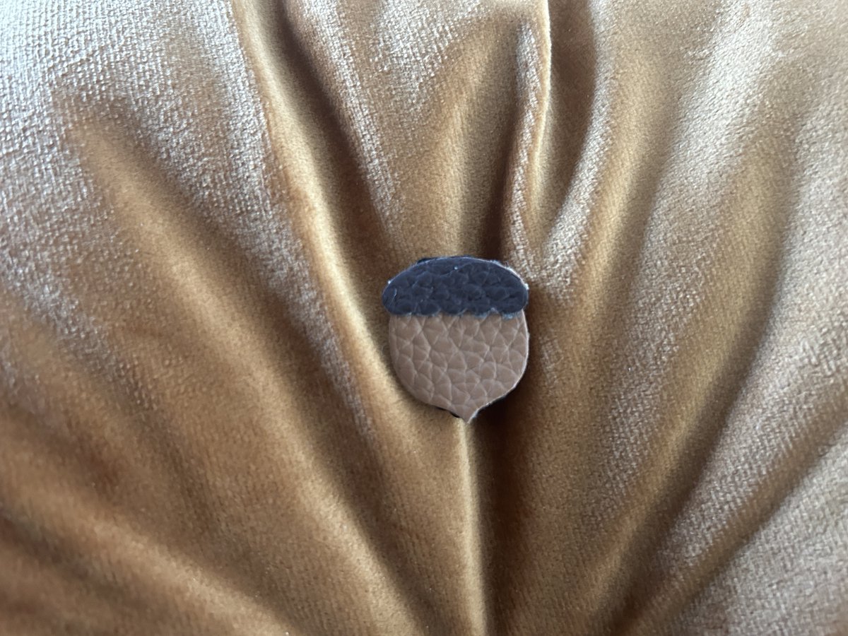 Haarspeldje eikel | Herfst | Antislip
