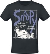 T-shirt homme Snoopy Peanuts - noir - L