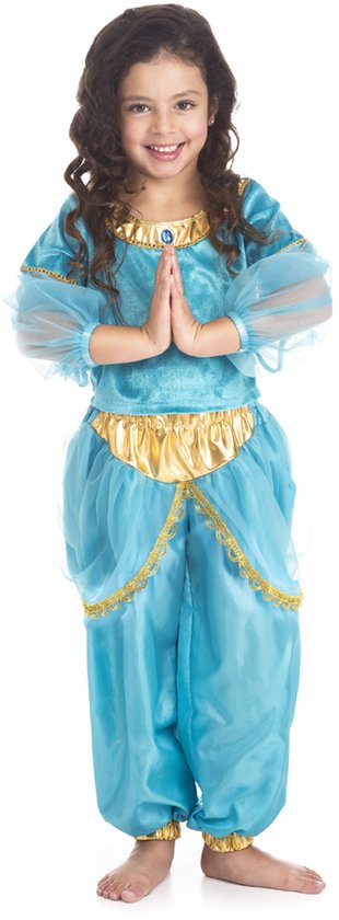 Jasmine Arabisch Disney kostuum - Maat (M) 104/116 - 3/5 jaar