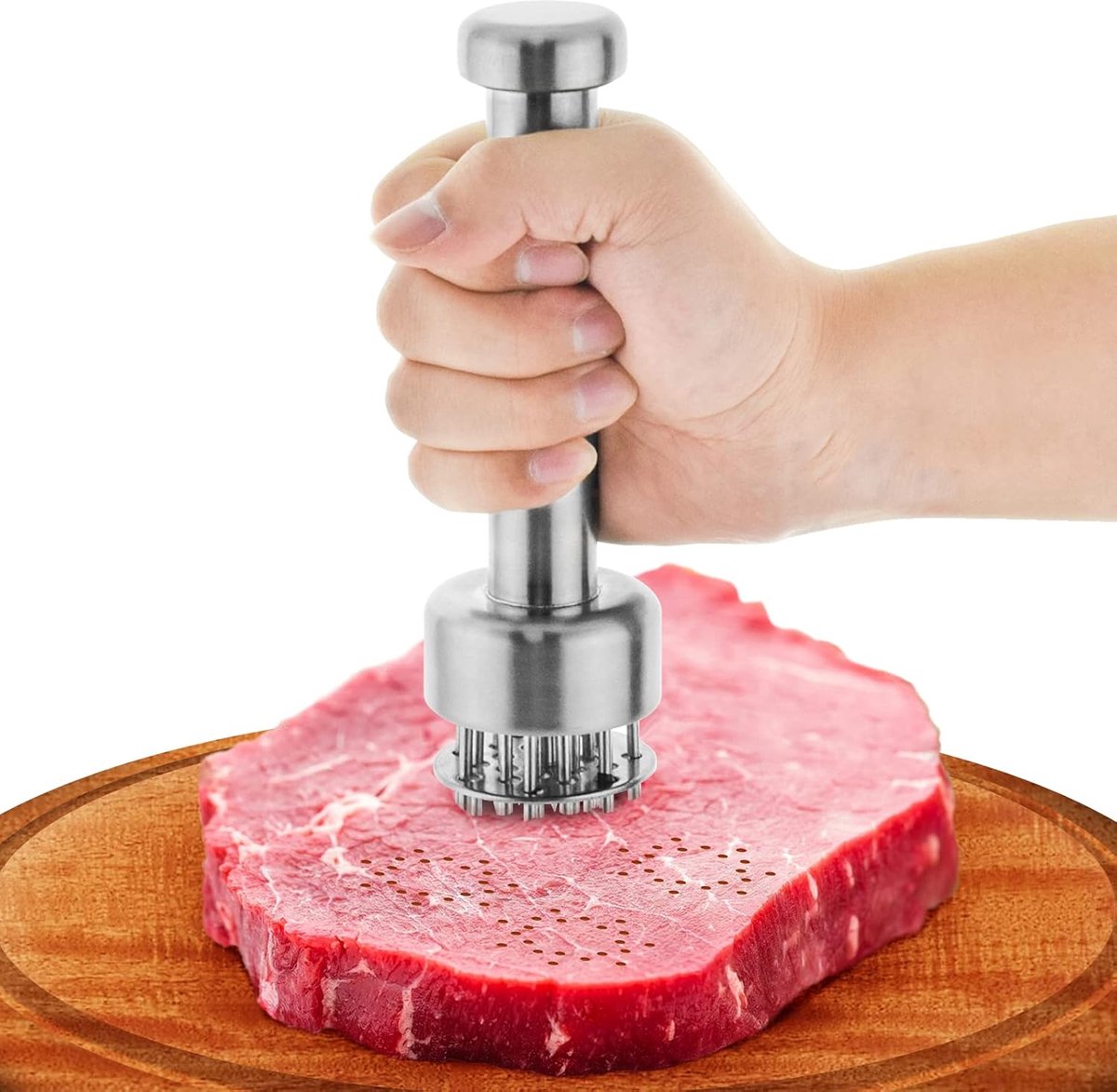 Vleeshamer - Perfect koken - Roestvrij staal - Eenvoudig te reinigen