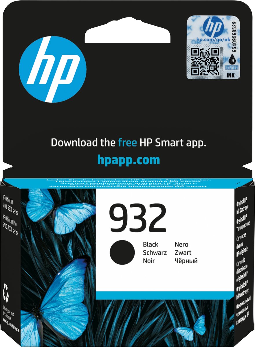 HP Ink Cartridge No 932