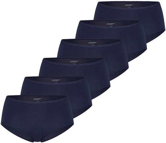 uncover by Schiesser Dames midi slip 6 pack Basic