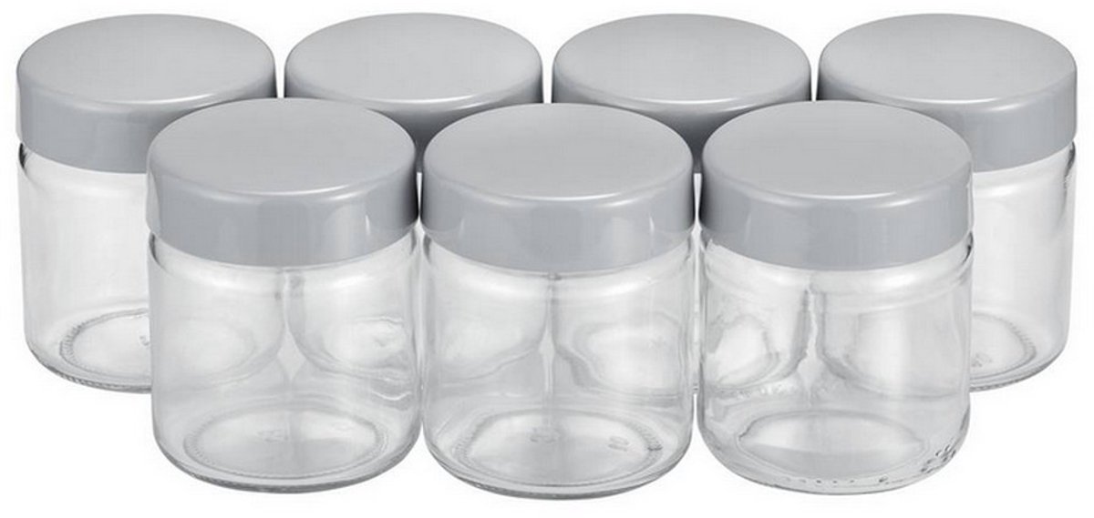 Severin 3513 Reserve portieglazen - 7 stuks a 150ml - grijs