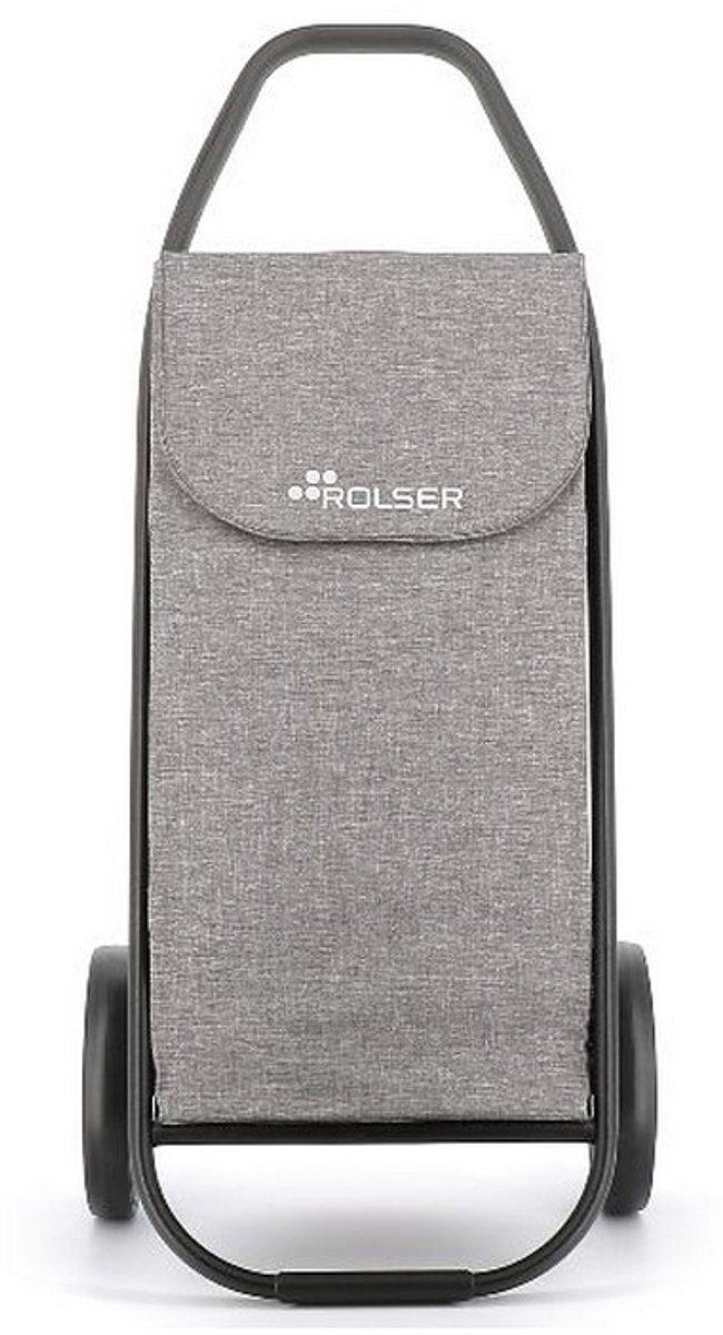 Rolser Boodschappentrolley Com Tweed - 8 Black Tube - Grijs