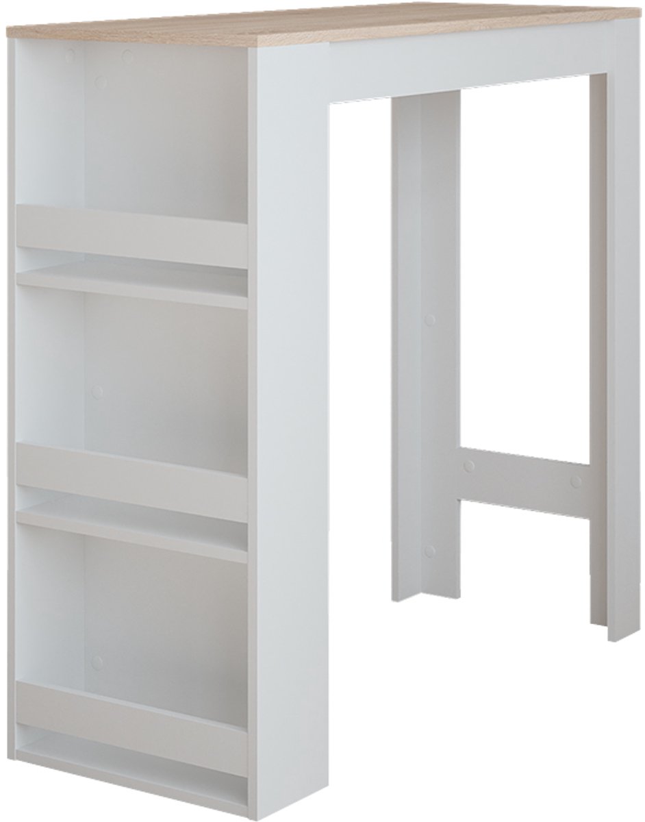 Vicco Repose Bartafel – 45 x 110 cm Wit/Sonoma
