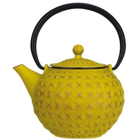 Cosy & Trendy Sakai Theepot - gietijzer goudgroen 1 liter