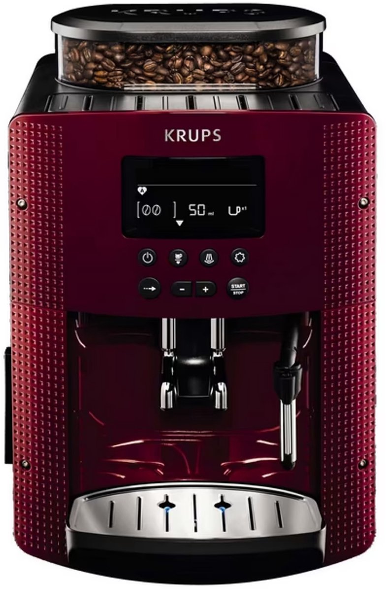 Krups Volautomaat espressomachine EA8155 (EA8155 rood)