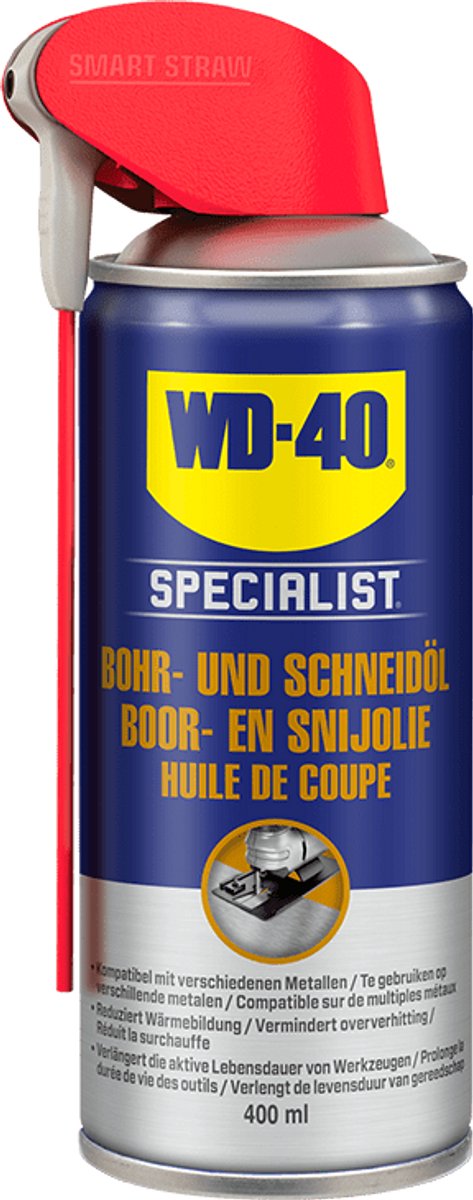 WD-40 Specialist® Motor Kettingspray 400ml - Zorgt Voor Langdurige Smering - Beschermt Tegen Vocht En Slijtage - Droogt Snel
