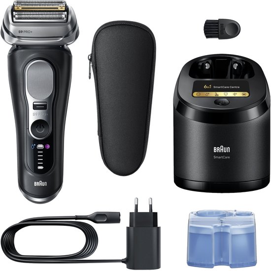 Braun Series 9 PRO+ Elektrisch Scheerapparaat - Pro SensoAdapt - SmartCare Center - 9660CC - Zwart - Scheerapparaat voor Mannen