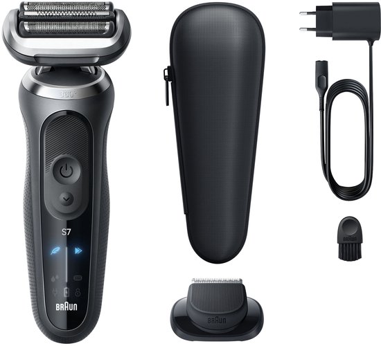 Braun Series 7 scheerapparaat in grijze uitvoering