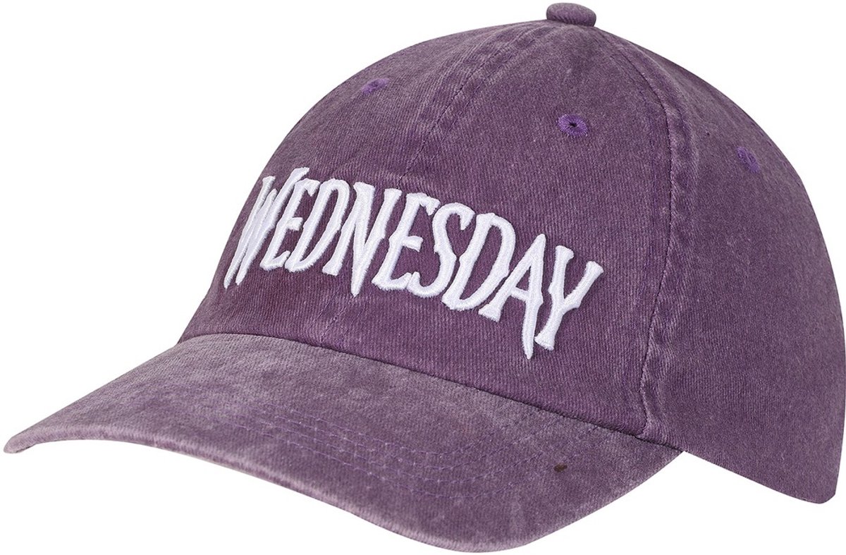 Wednesday Logo Cap Cap WED08334CAC Purple