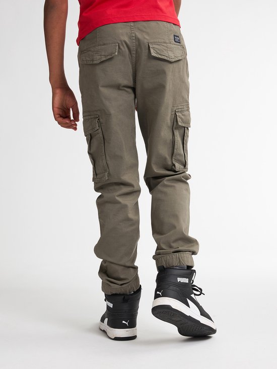 Petrol Industries - Pantalon cargo fuselé Garçons Snake - Vert - Taille 176