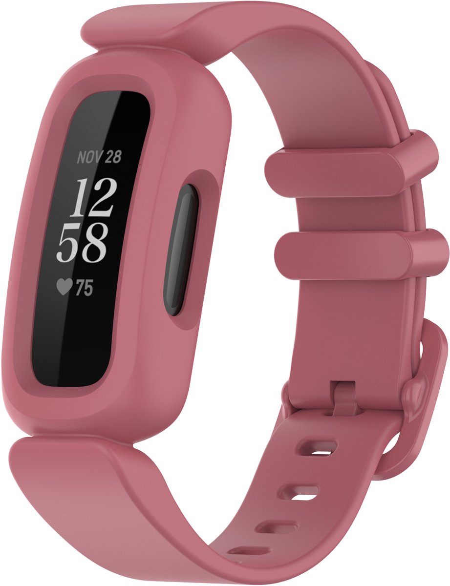 Siliconen armband voor Fitbit Inspire 2, Fitbit Ace 3