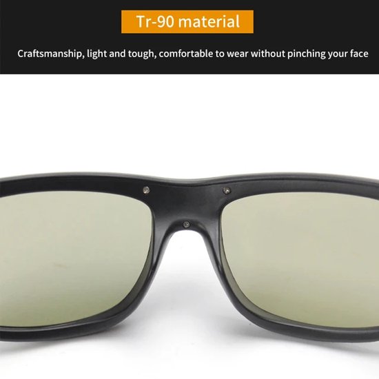 Xcruiser Smart Photosensitive Sunglasses 0.1s Fast Color Changing Glasses Driving Sunglasses van Merkloos — afbeelding 2