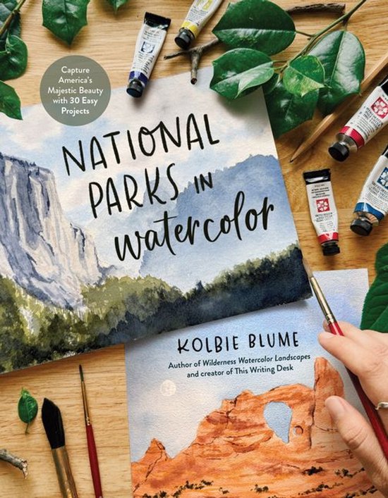 National Parks in Watercolor - cover