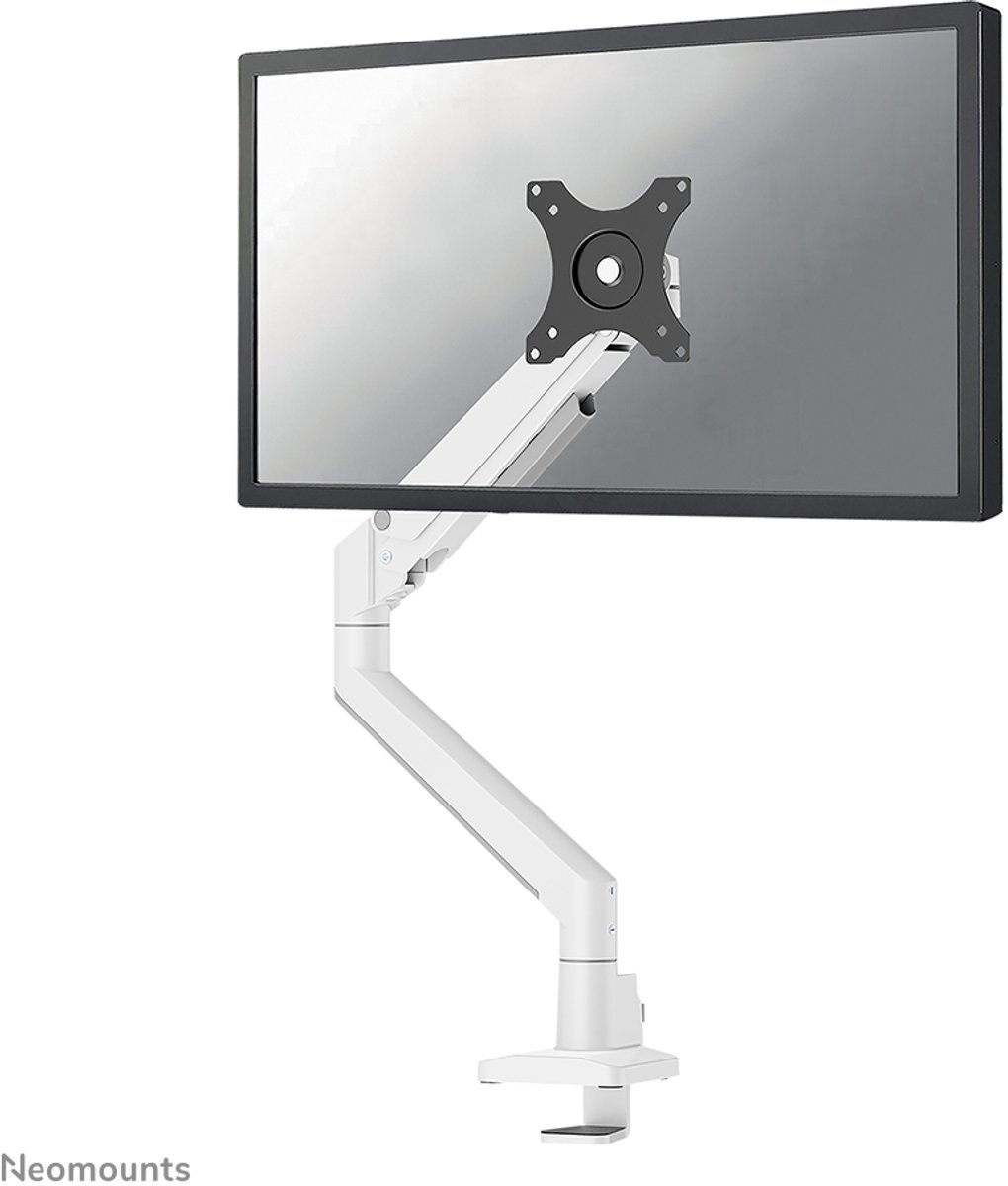Neomounts DS70-250WH1 Monitorarm 17-35" - gasveer - Topfix - 180°-stop