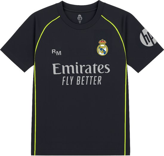 Maillot extérieur Real Madrid 2025/2026 - Taille M - Maillot de football - Vêtements de sport - Adultes - Boutique des supporters Real Madrid - 100 % polyester - Articles de supporter