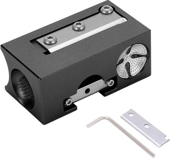 Biljartkeu Reparatie Tool, 8 in 1 Aluminium Legering Biljart Tip Tool Multifunctionele Tip Reparatie Shaper Cue Pinprick Blade Accessoire