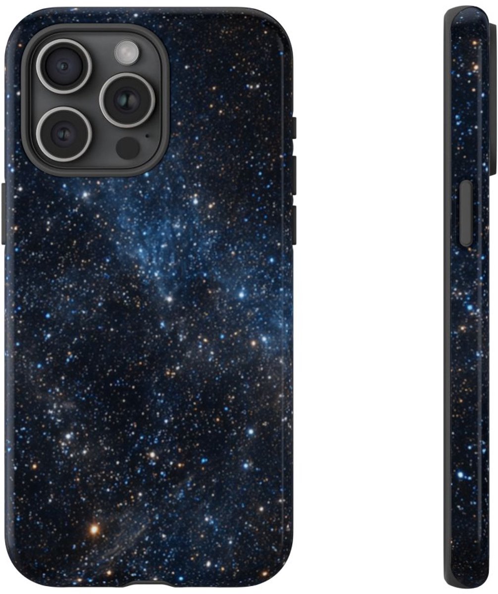 Sterrenrijke Diepe Ruimte – Telefoonhoesje Geschikt voor iPhone 15 Pro Max