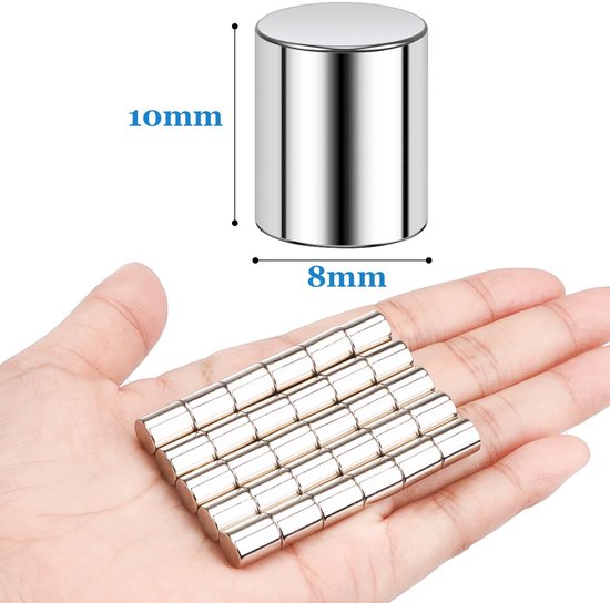 120 stuks krachtige ronde magneet 4x2mm voor koelkast, kantoor, doe-het-zelf  15