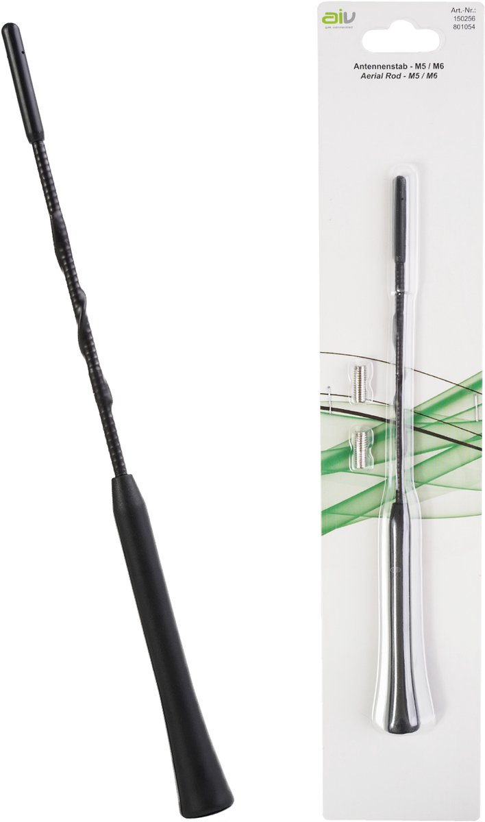 AIV M5/M6 23cm Reserve autoradio-staafantenne