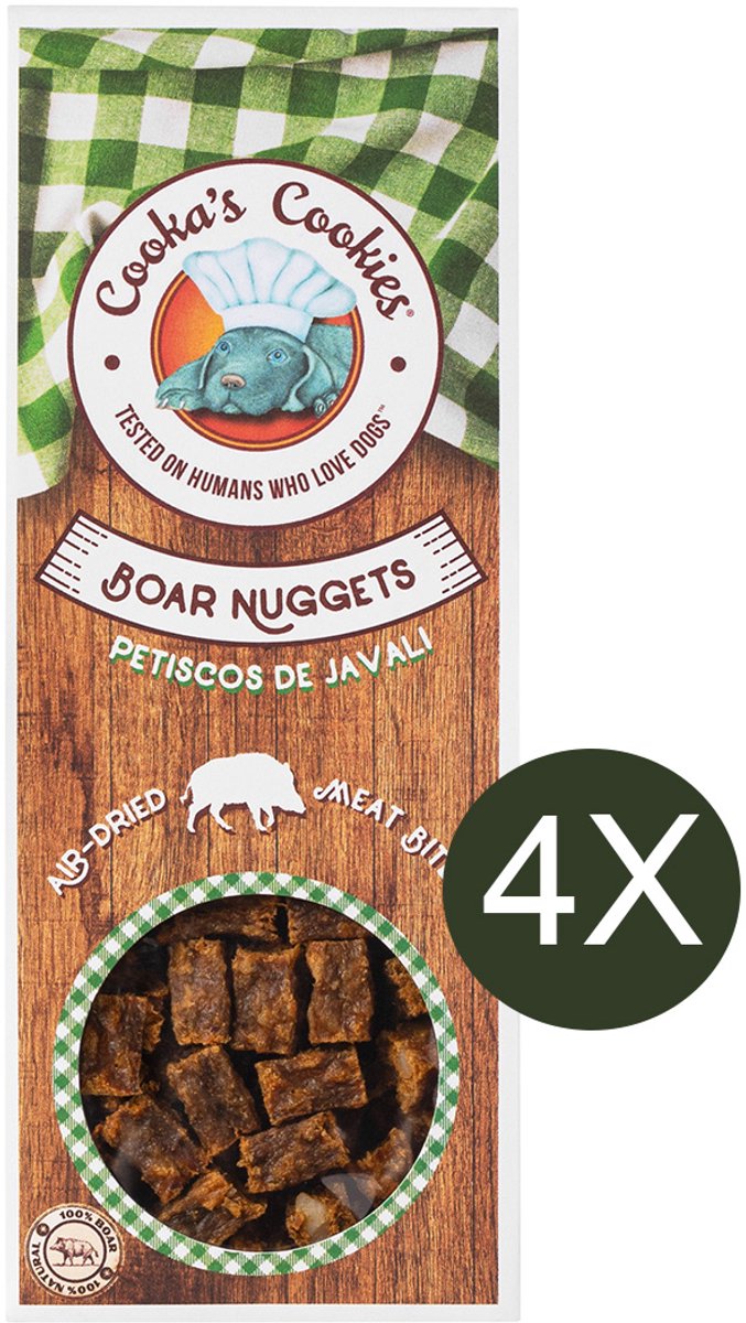Boar nuggets (varken) multipack 4x60g