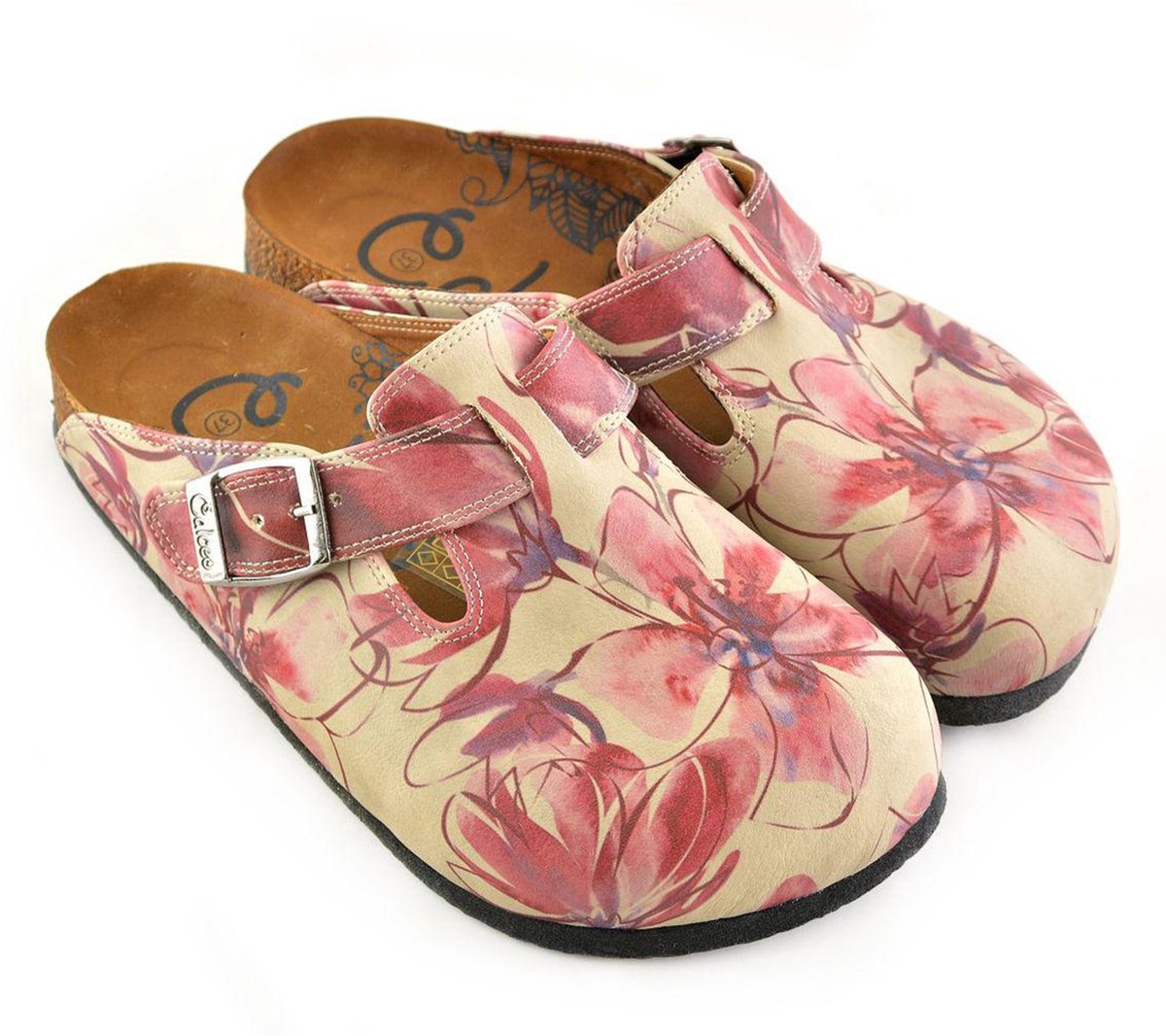 Goby Roselle Clogs – Dames – Handgemaakt – Vegan Leer – Maat 37