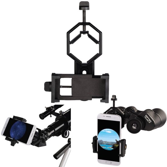 Hama Smartphonehouder fiets 50-90mm 360ø roteerbaar Telefoonhouder