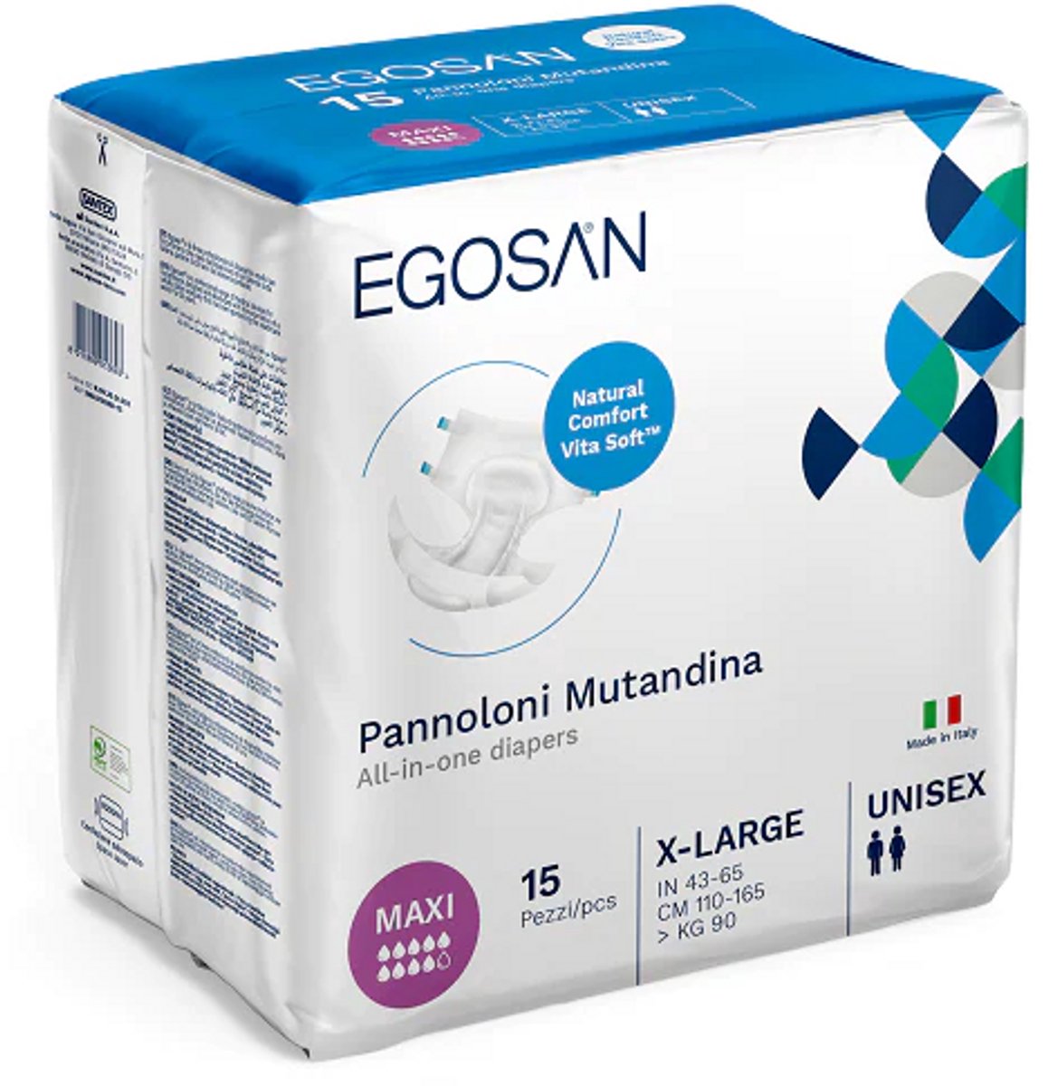 Egosan Vita Soft Maxi XL - 1 paquet de 15 protections