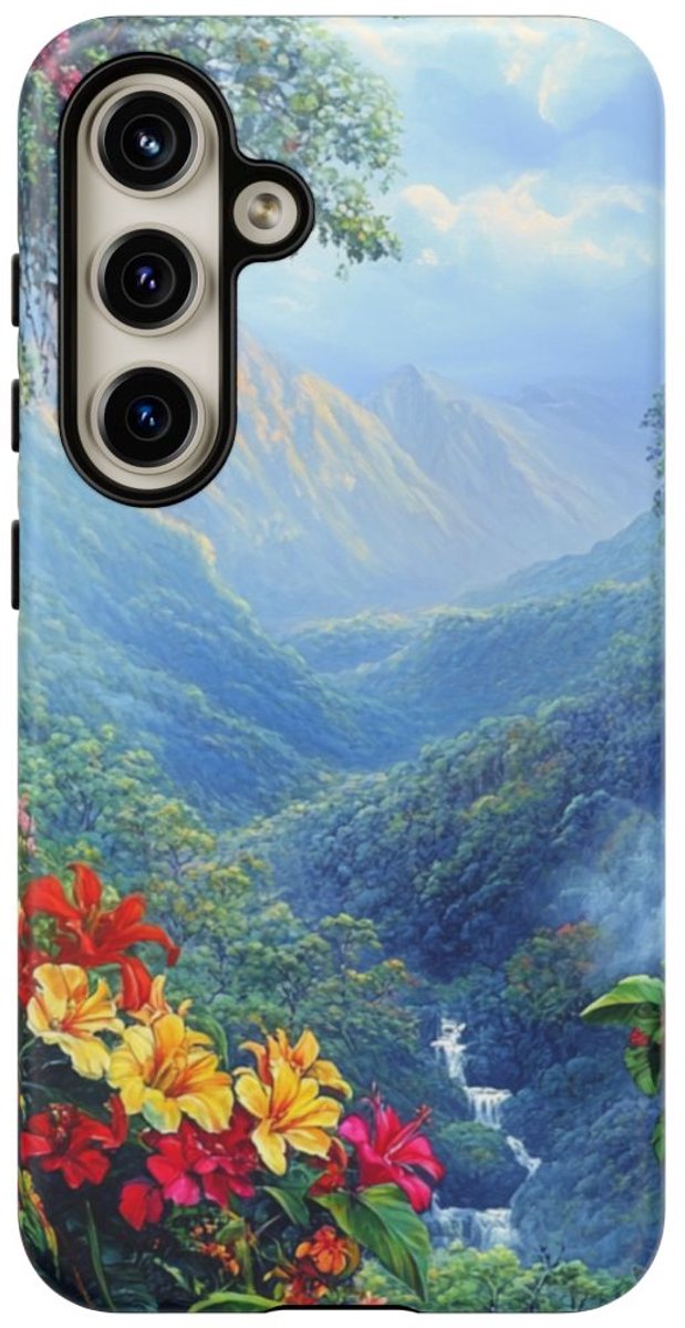 Kleurrijk Zuid-Amerikaans Landschap – Telefoonhoesje Geschikt voor Galaxy S24
