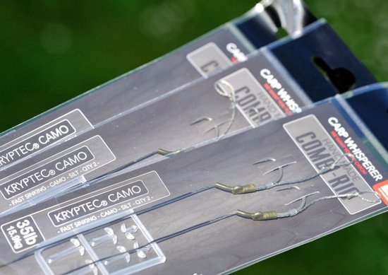 Carp Whisperer - Combi rig - Haak maat: 4 - 2 stuks - Weed van Carp Whisperer — afbeelding 4